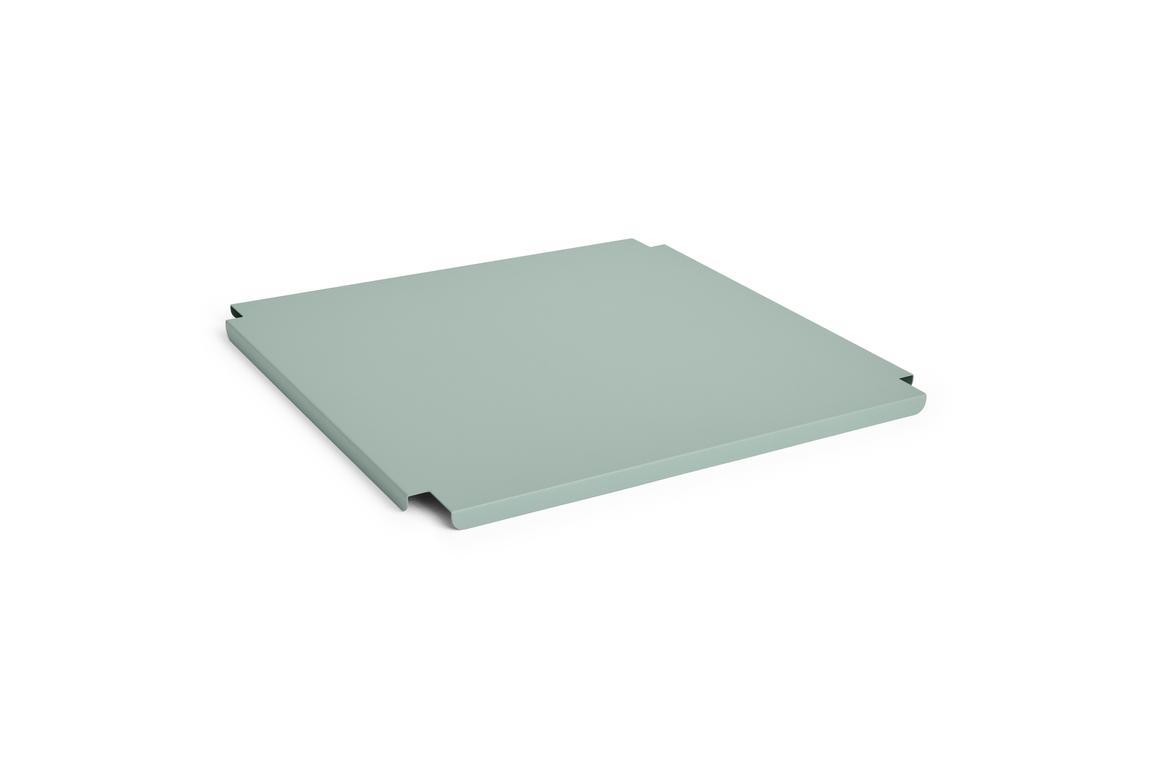 Colour Crate Metal Square låg, L - Sage green